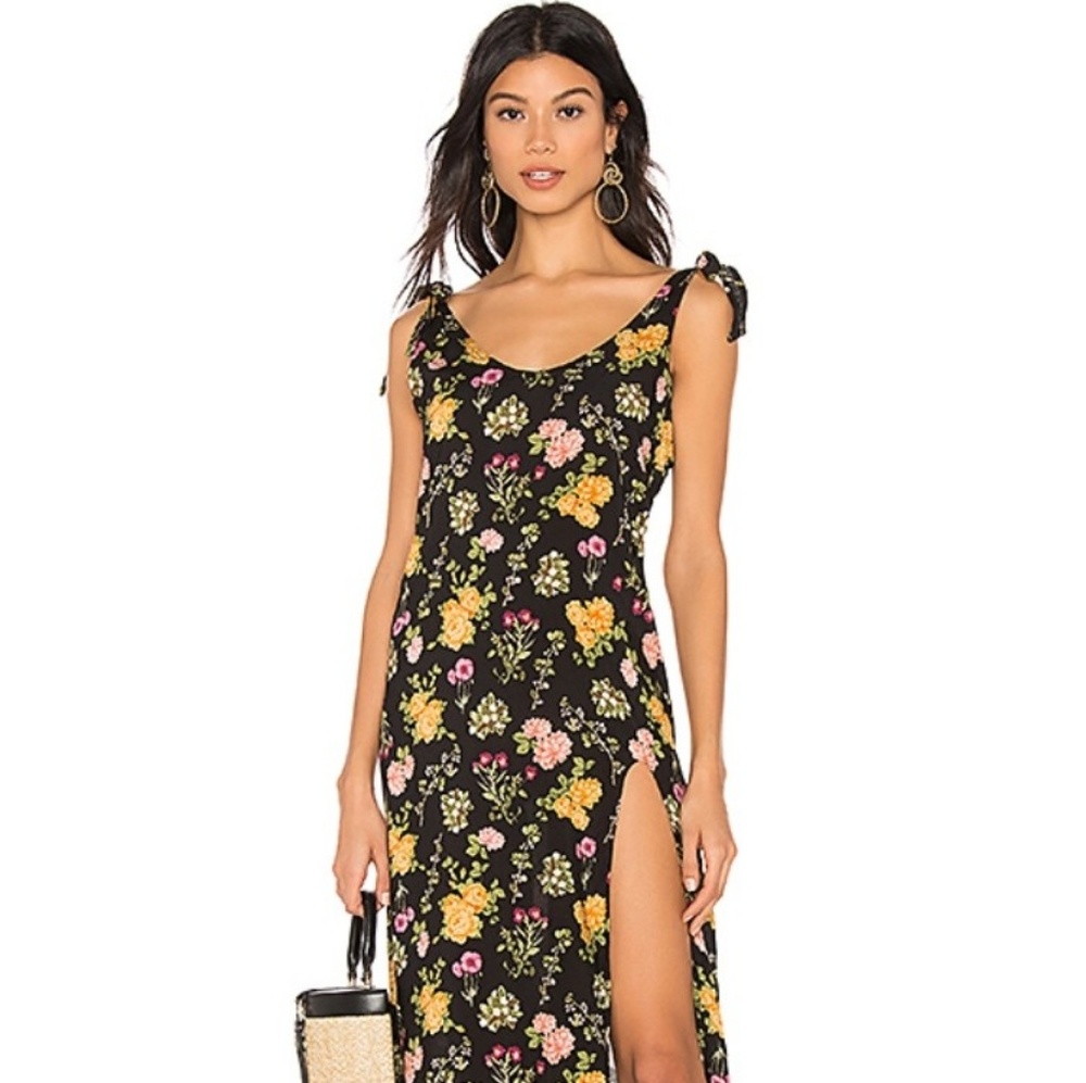 Lily Maxi Dress in Black - Beach Bunny